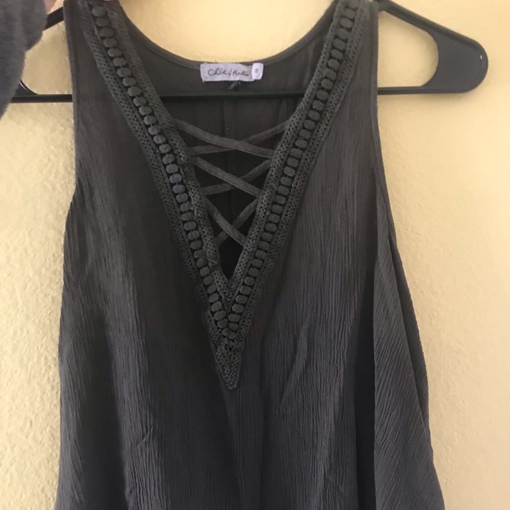 Olive green blouse
